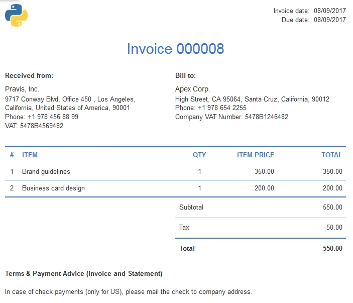 How to Prepare an Invoice?