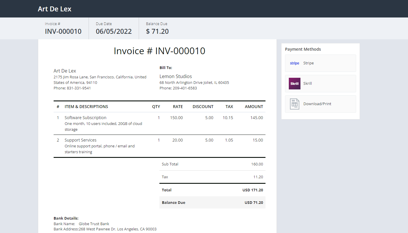 Explore Invoicing and Billing Features