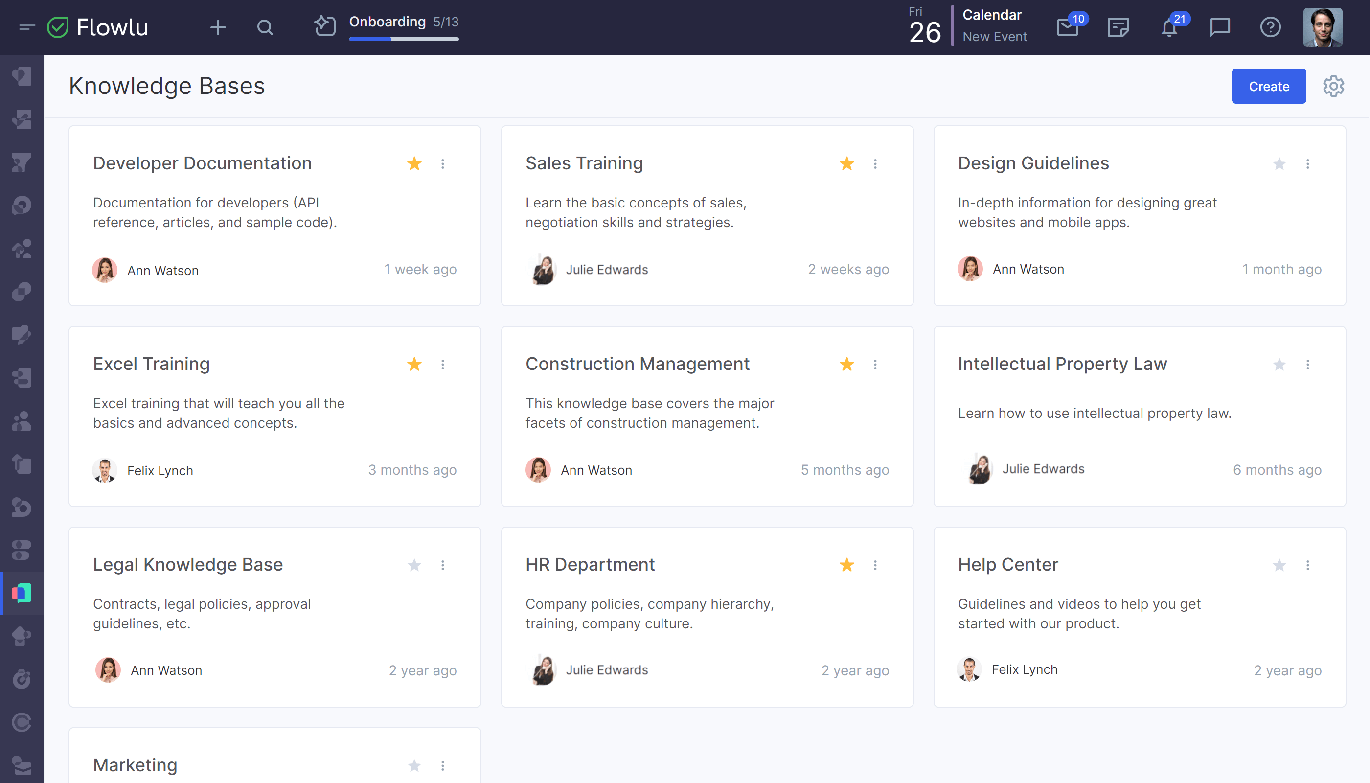 Free Unlimited Knowledge Bases