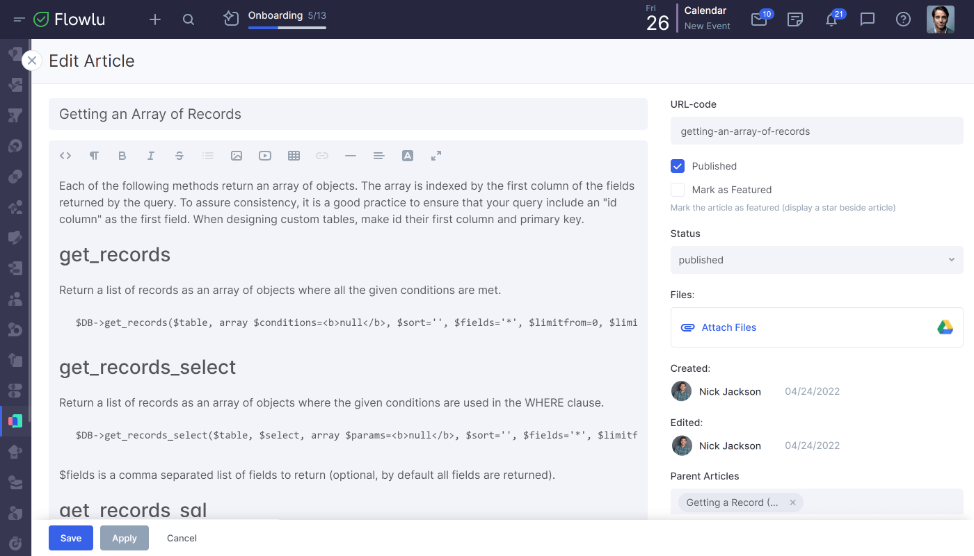 Knowledge Base Access Management