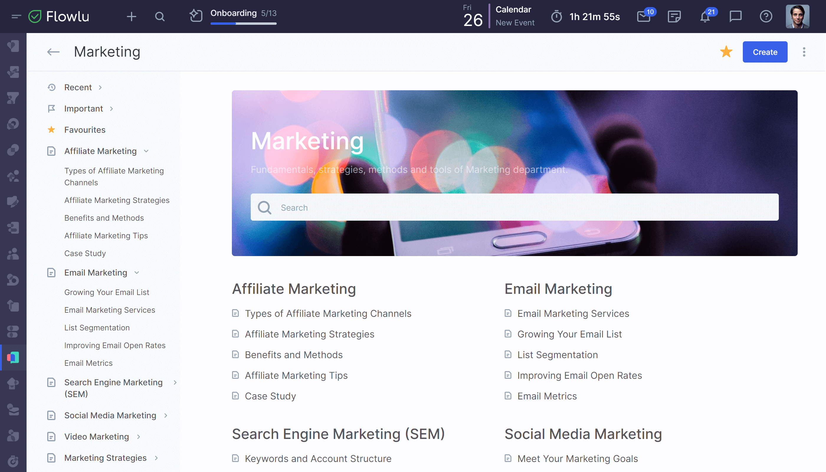 Company Knowledge Base In a Single Point
