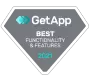 GetApp Best FUnctionality & Features