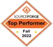 Sourceforge Top Performer Fall 2022