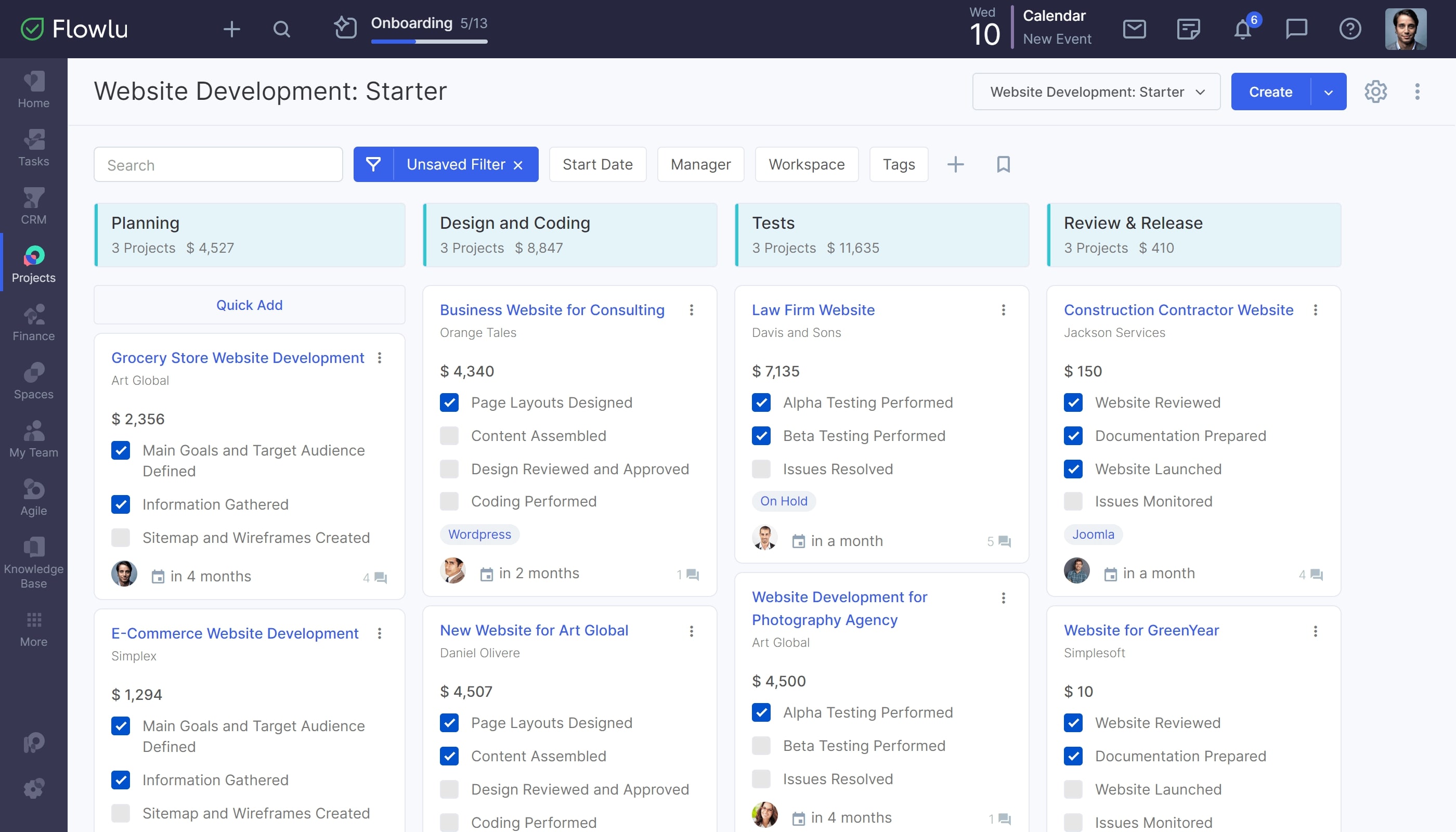 Flowlu - Everything for project management