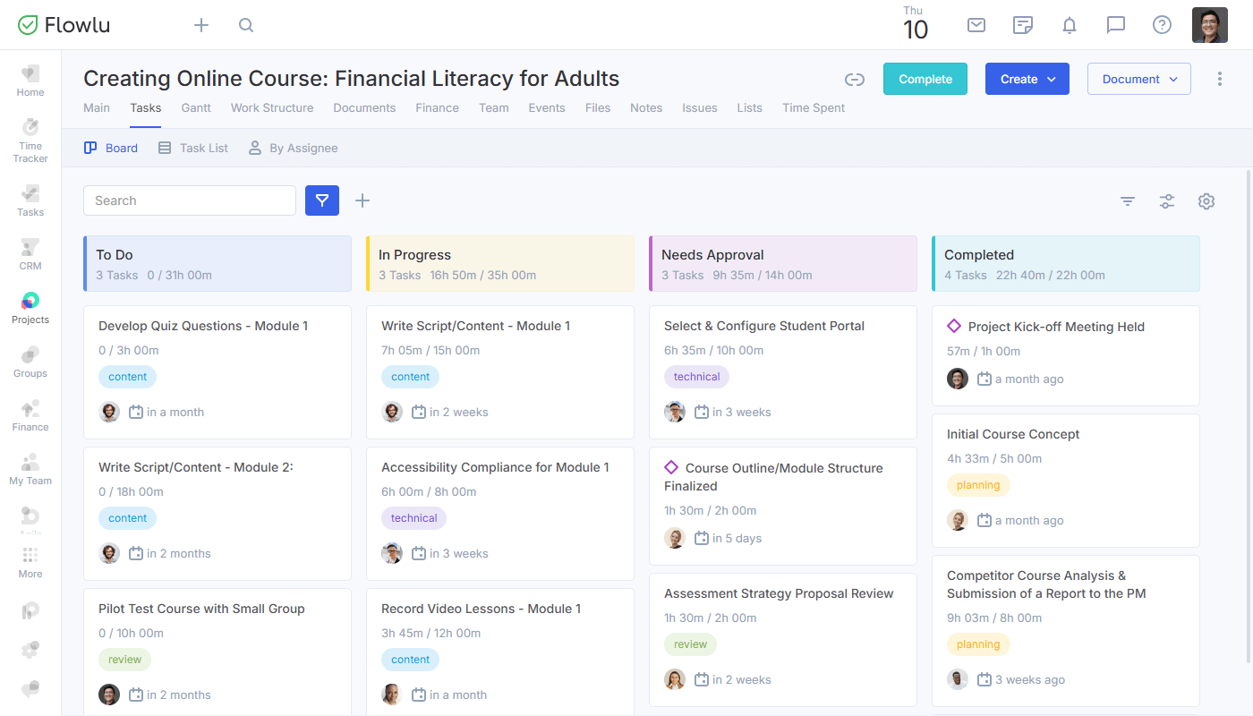 Flowlu - Smart & Powerful Software for Educational Institutions