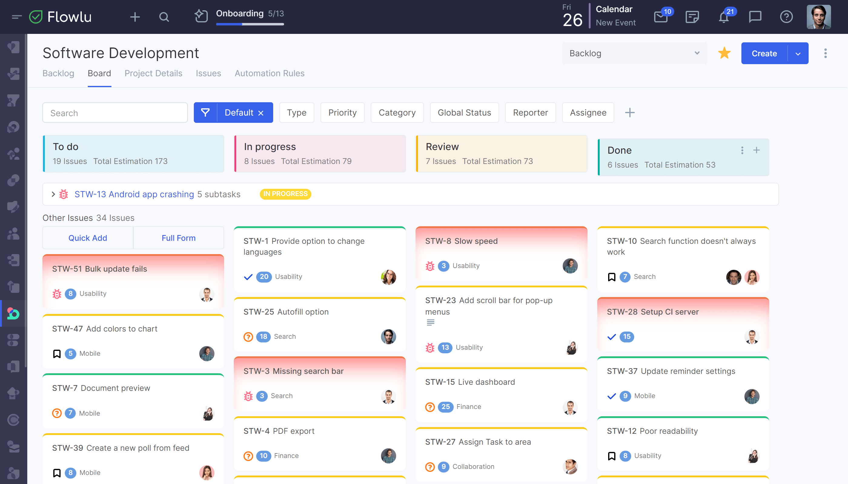 Flowlu - Adapte-se Facilmente às Mudanças Quando Surgem