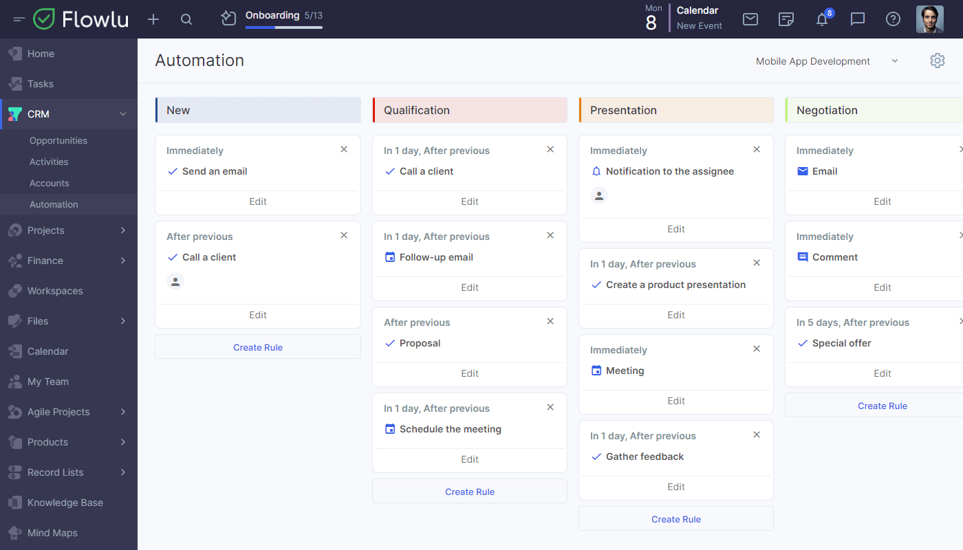 Flowlu - Sales Process Automation