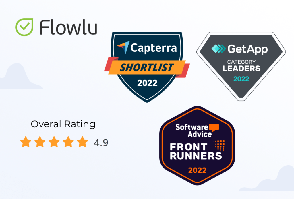 Flowlu gana múltiples galardones de Gartner Digital Markets en el primer trimestre de 2022. Flowlu - Flowlu gana múltiples galardones de Gartner Digital Markets en el primer trimestre de 2022.