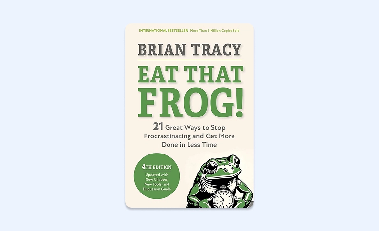 Capa: Eat That Frog por Brian Tracy