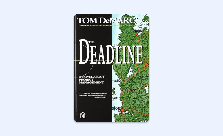 Capa: The Deadline: A Novel about Project Management por Tom DeMarco