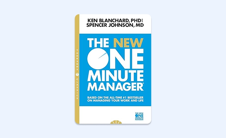 Capa: The New One Minute Manager por Ken Blanchard e Spencer Johnson