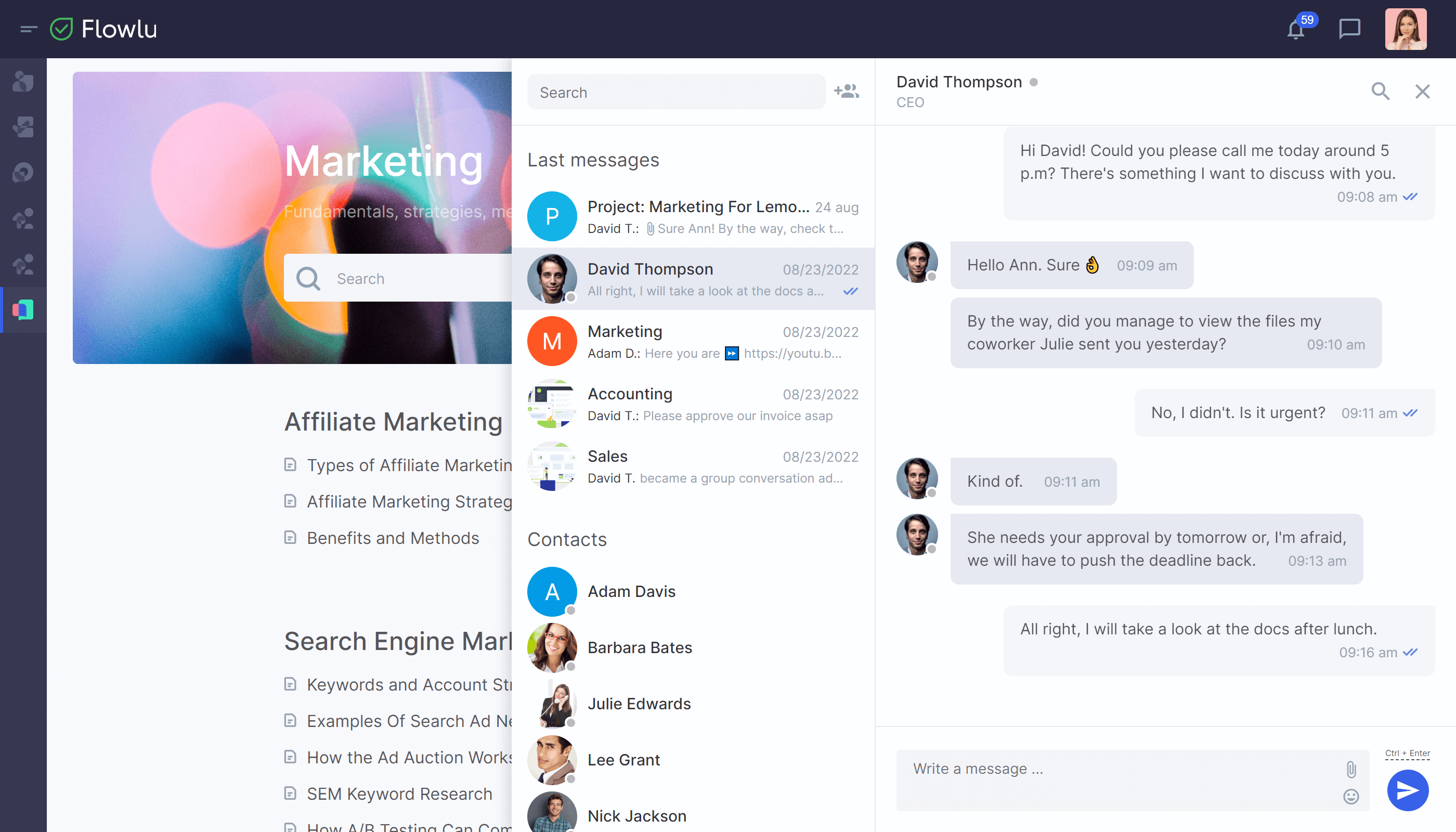 Flowlu - Streamline Communication With Clients