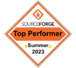 Sourceforge Top Performer Summer 2023