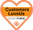 Sourceforge Customers Love Us