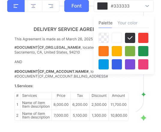 Flowlu - Personalizable