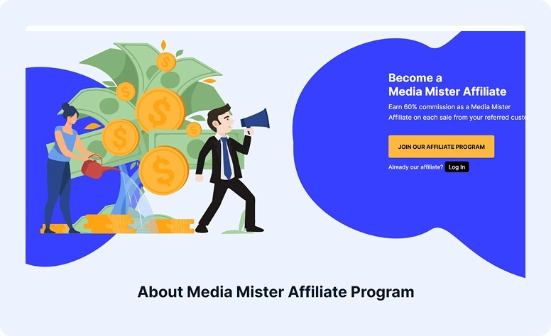 Media Mister affilate program