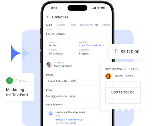 Flowlu - Gestión de datos de clientes