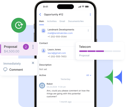 Flowlu - Automatización del flujo de trabajo