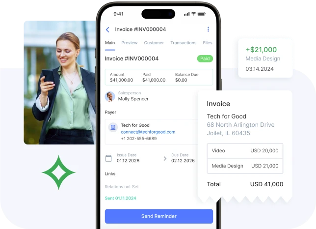 Flowlu - Faturação e gestão do fluxo de caixa