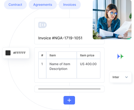 Flowlu - Document Builder