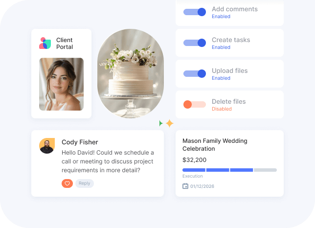 Flowlu - Colaboração e feedback do cliente