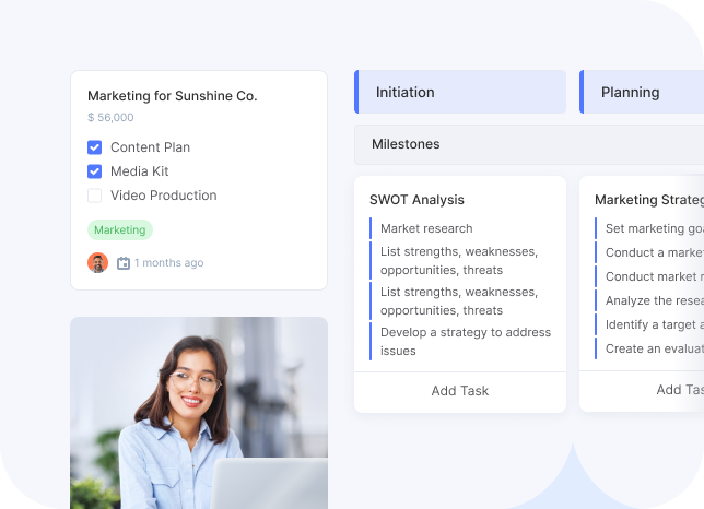 Flowlu - Flujos de Ttrabajo de Proyectos