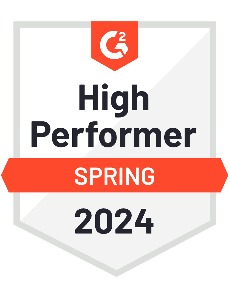 Leader in CRM on G2