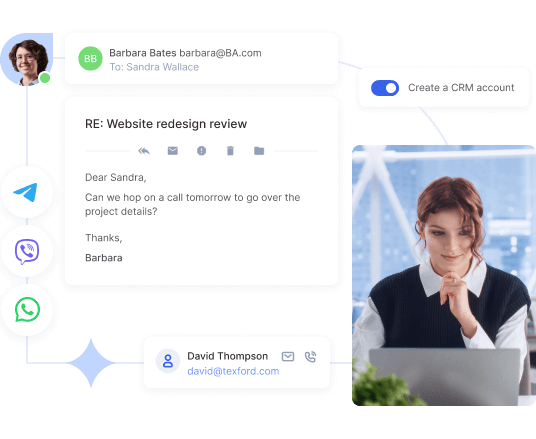 Flowlu - Comunique-se sem interrupções
