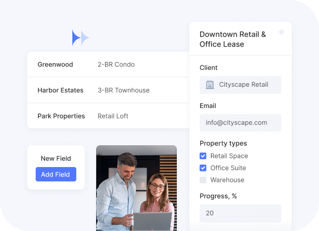 Flowlu - Personalize campos para detalhes