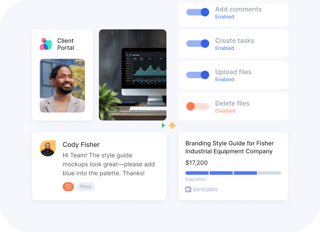 Flowlu - Capacite clientes e equipes