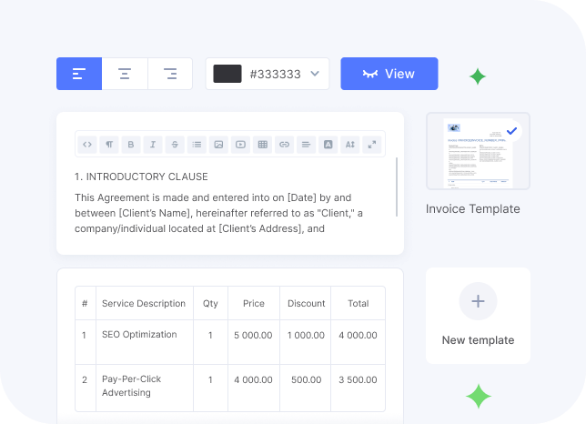 Flowlu - Gere e envie documentos
