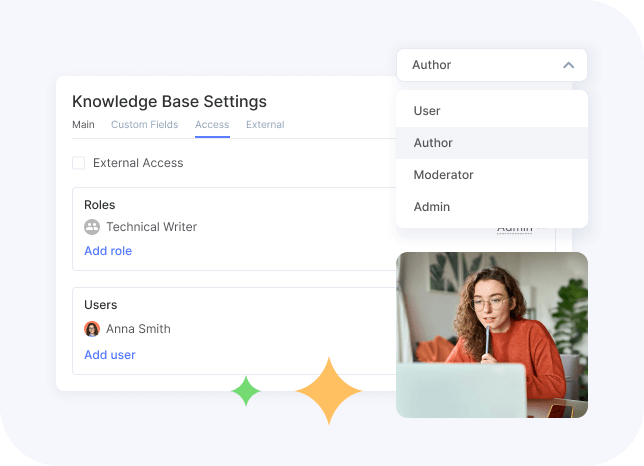 Flowlu - Control User Access