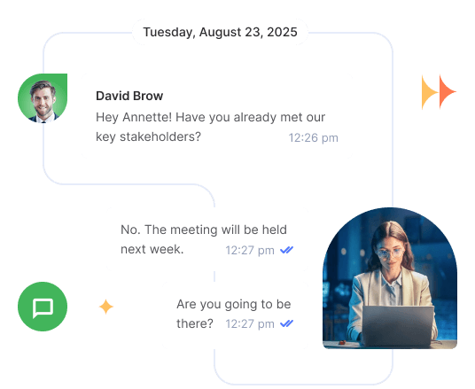 Flowlu - Chats instantâneos em equipe
