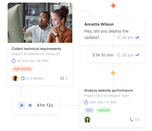 Flowlu - Trabalhe em projetos e tarefas