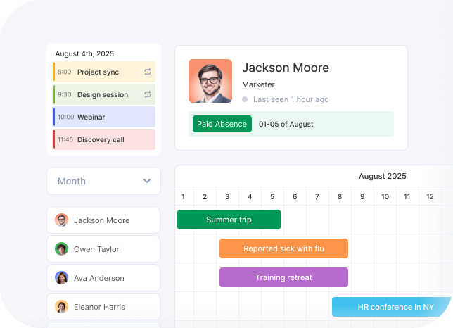 Flowlu - Sincronizar agendas compartilhadas