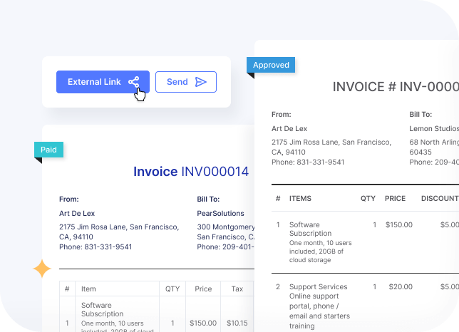 Flowlu - Compartir documentos con clientes
