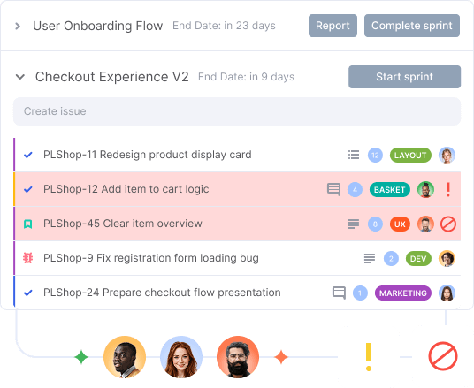 Flowlu - Manage Product Backlog