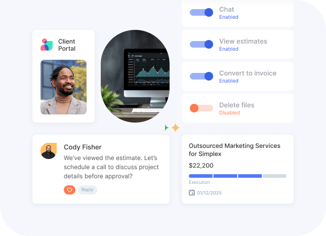 Flowlu - Habilita la colaboración con clientes
