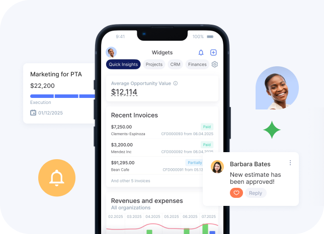Flowlu - Manage Funds on the Go