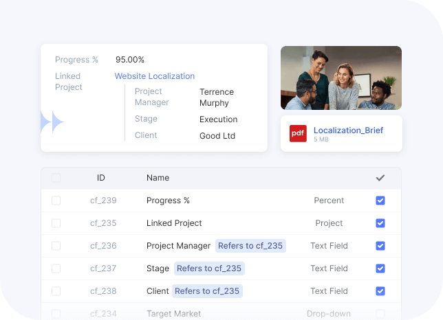 Flowlu - Enriqueça com campos personalizados
