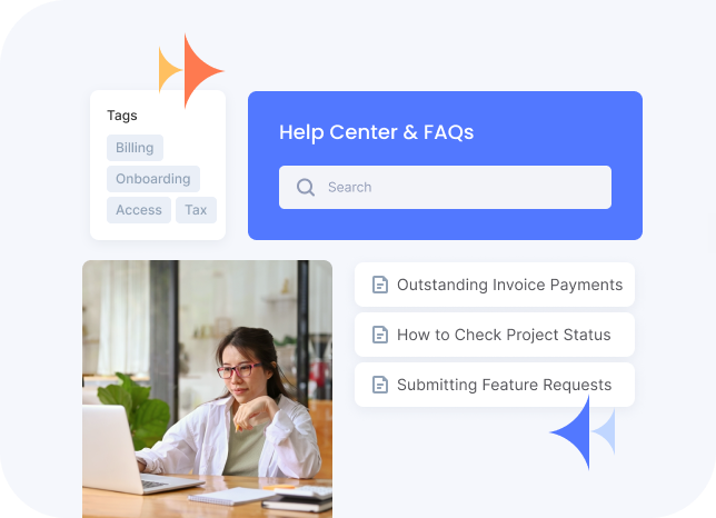 Flowlu - Capacite o autoatendimento