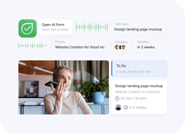 Flowlu - Captura tareas al instante