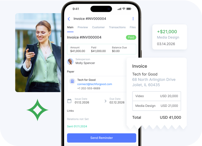 Flowlu - Acceso móvil