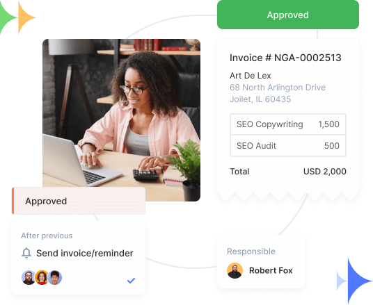 Flowlu - Presupuestos, rentabilidad y facturación