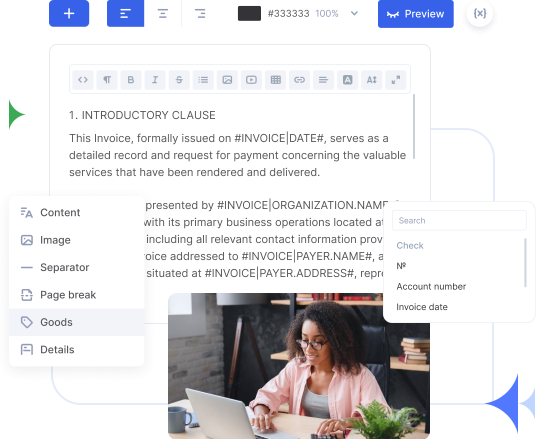 Flowlu - Facturas y presupuestos personalizados