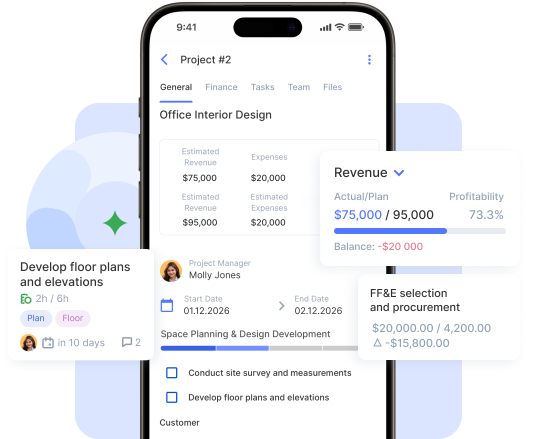 Flowlu - Aplicación móvil de gestión de gastos