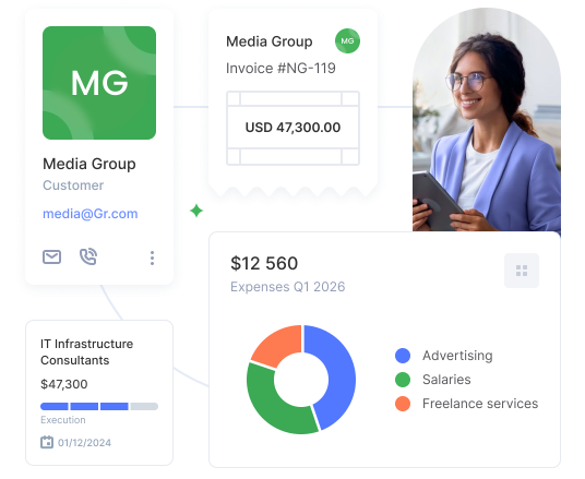 Flowlu - Projetos, CRM, faturamento e portal do cliente em um só lugar
