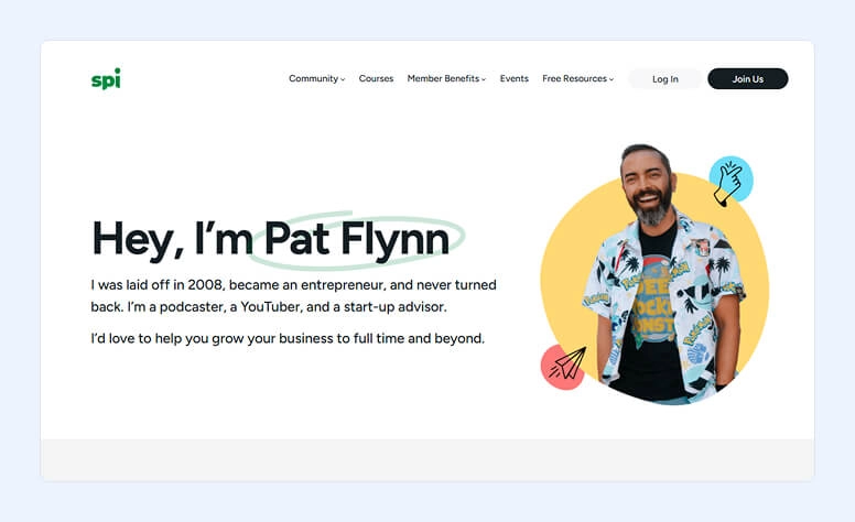 Smart Passive Income home page