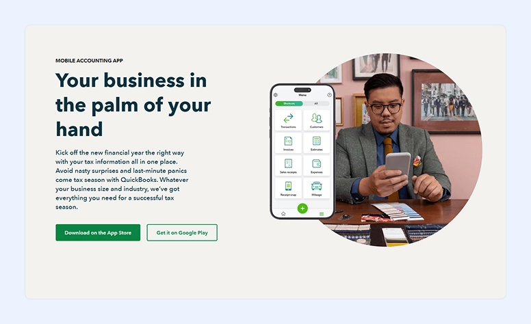 QuickBooks app