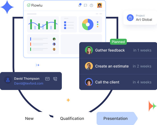 Flowlu - Free Lead Capture Software
